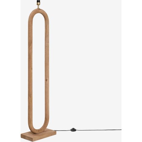 SKLUM Stehlampenfuß ↑140cm aus Tiberia Mangoholz              Mango-Holz                     