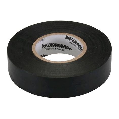 FIXMAN Nastro isolante 19 mm x 33 m Nero