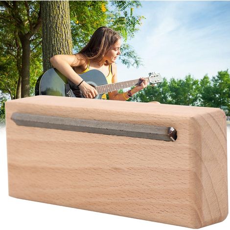Lime à angle 45° pour frettes de guitare, outil de réparation et d'entretien pour luthier, accessoire de maintenance pour instrument à cordes (1/5)