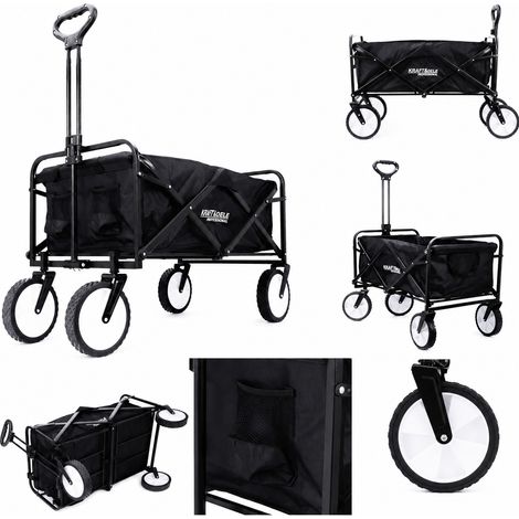 Faltbarer Transportwagen 130L Kraft&Dele (1/5)