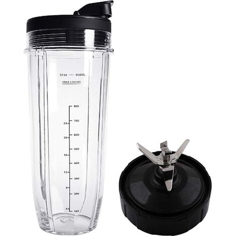 Gobelet de 32 oz et lame à 7 ailes pour Nutri Ninja (1/5)
