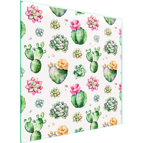 Protezione in vetro per piano cottura 50x52 Cactus (1/5)