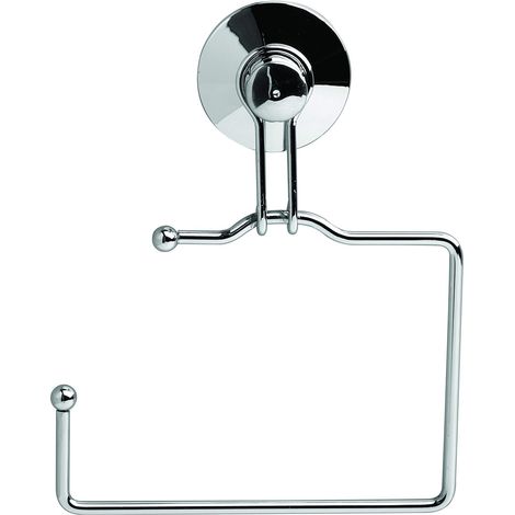 PORTE-ROULEAU DE PAPIER TOILETTE AVEC VENTOUSE (1/2)