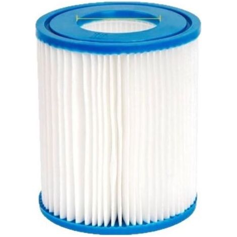 Cartouche Filtrante pour Piscine – Compatible Bestway/Intex Type 58094 Type II – pour Pompe de Filtration Hors Sol (1/4)