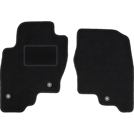Tapis avant noirs pour : Nissan Pathfinder R51 SUV (2004-2014) (1/5)