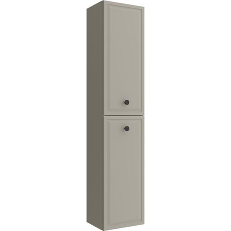 Columna de baño RUNA 30cm Gris mate (1/4)