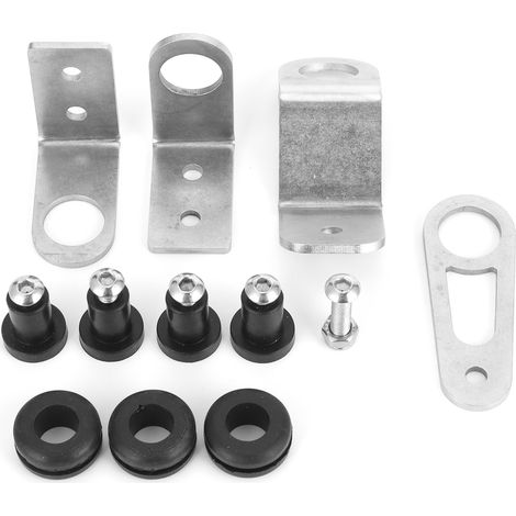 Kit de Supports de Fixation pour Radiateur, Compatible Honda Civic EG DC2 EK 1992-2000, Châssis avec Conversion Moteur K-Series (1/5)