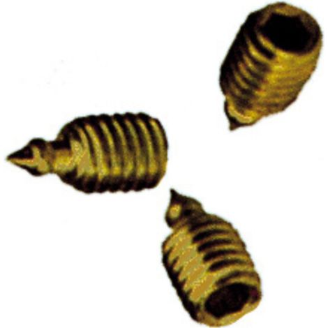 SC GRANI P/MANIGLIE 6X6 ZINCATO GIALLO PZ 10