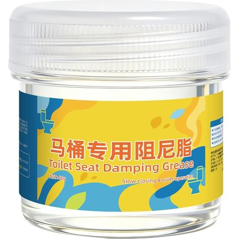 40g Toilet Cover Damping Grease Shower Hinge Lubricant Toilet Damping Lubricant for Bathroom Apartment Shower Home Office Workshop Living Room (1/5)