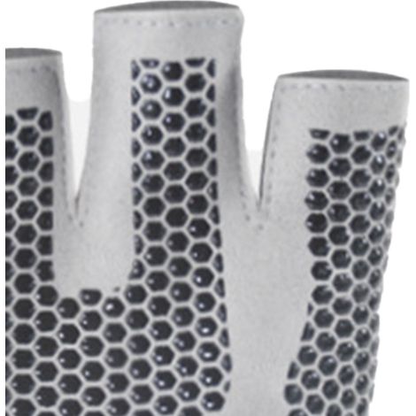 Gants de yoga et de pilates miniatures pour femmes, antidérapants, à quatre doigts et demi-doigts minimalistes, parfaits pour le fitness et l'exercice. (1/5)