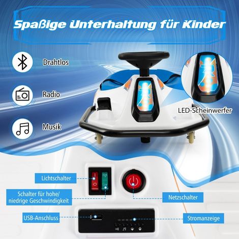 Elektrisches go kart fur kinder 24 v 360 drift ab 3 jahren