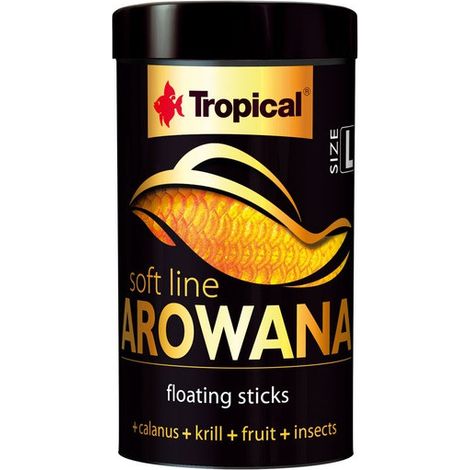 Arowana tropicale a lenza morbida, taglia L, 100 ml/32 g