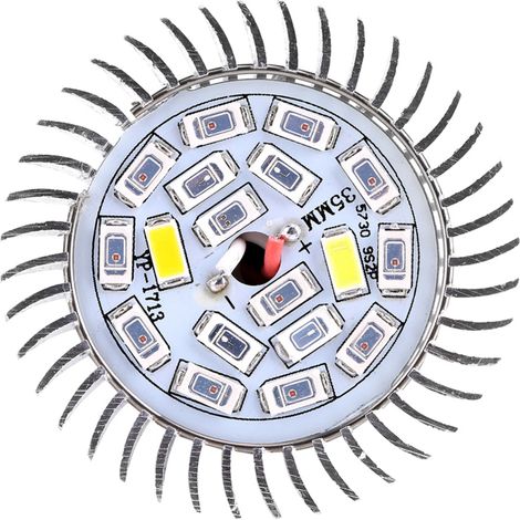Lampada LED per coltivazione a piena luminosità, 18W, 18 LED, 85-265V, attacco E14 (bianco naturale)