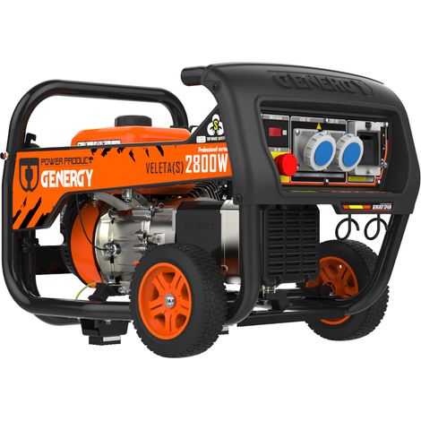 Groupe électrogène 2800W-230V essence démarrage manuel modèle Veleta-S (1/3)