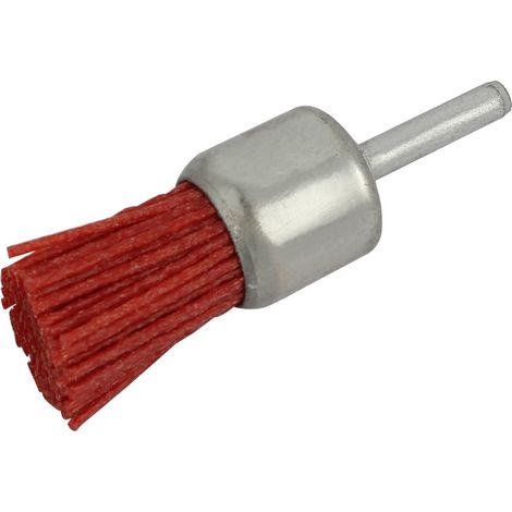3mm 1/8' 'Schaft 25mm Durchmesser Nylon Schleifbürste Schleifen Polierwerkzeug Rouge (1/2)