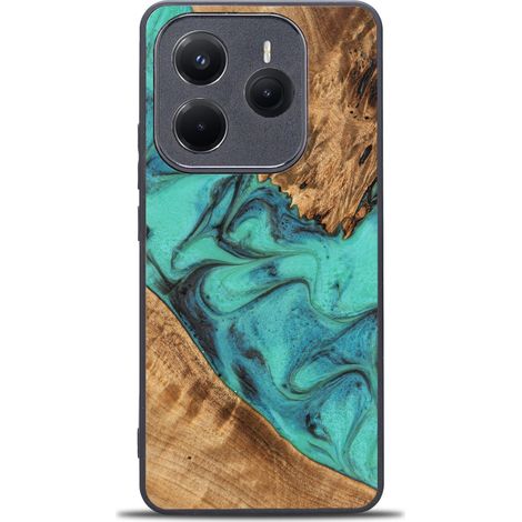 Custodia Bewood Unique per Xiaomi Redmi Note 14 5G - Turchese (1/3)