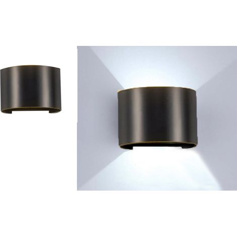 Applique LED da parete moderno nero luce fredda angolazione regolabile FD-9 (1/5)