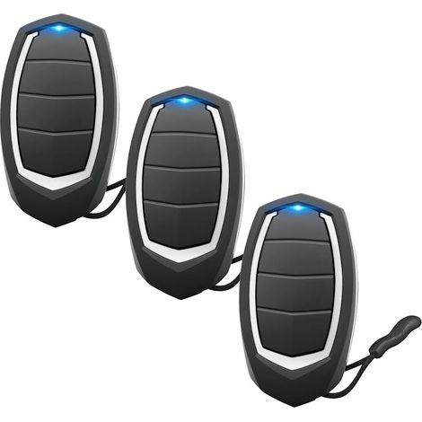 433,92 MHz Telecommande Portail, 4Canaux Bip Portail Porte Compatible avec MOTORLINE Falk MX4SP MXS4SP MX5SP RCM DSM, 3PCS (1/5)
