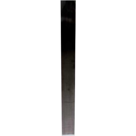 HERRAJES ALK columna h710 c80 inoxidable brillo para base cima (1/2)