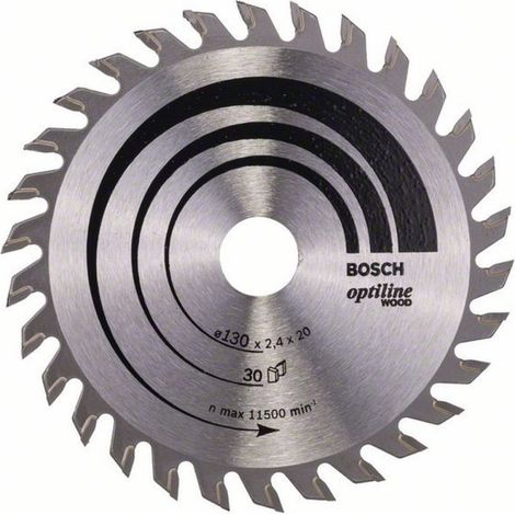 Bosch PRO Wood Kreissägeblatt, 130 x 2,4 x 20 mm, T30