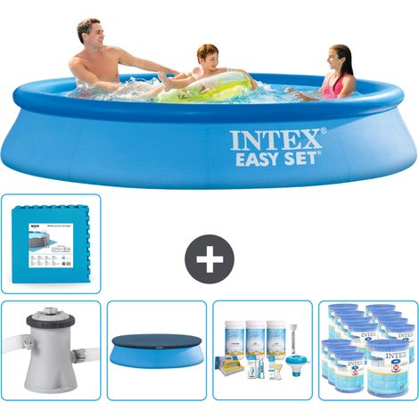 Intex Piscine Easy Set Ronde - 305x61 cm - 6-pièces SCB16 (1/5)