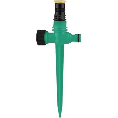 Arroseur Automatique à Jet Réglable pour Jardin - Tête d'Arrosage Enterrée avec Diffuseur, Kit d'Irrigation Paysagère Complet avec Piquet Vert