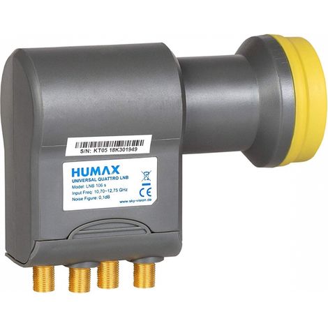 Humax LNB 106 Gold Quattro SAT-Zubehör