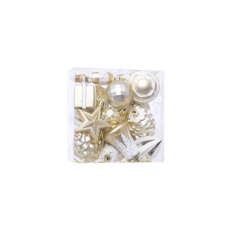 Palline decorative per albero di Natale, decorazioni infrangibili per albero di Natale, palline da appendere per decorazioni per feste natalizie - Crezuo