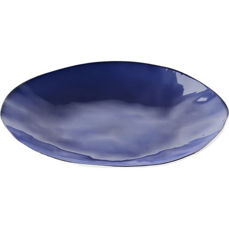 Riviera flacher Teller Ø27,5 cm blau 27,5x4