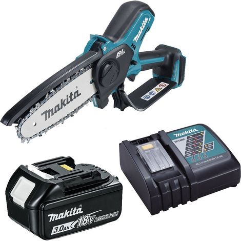 Makita DUC101Z Cordless Brushless Pruning Saw 18V 100mm + 3ah Battery & Charger (1/5)