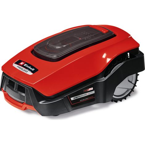 [Ancienne version] Einhell Robot Tondeuse FREELEXO 1200 LCD BT PXC (18 V, 1200 m², application Bluetooth) Livré avec Kit d'installation et Batterie 5,2Ah (1/5)