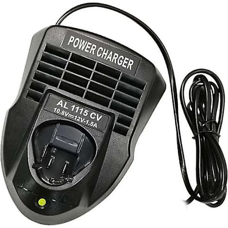 The Al1115cv battery charger is compatible with 10.8V and 12V Bat411 and Bat412a lithium-ion batteries and can be used to replace drill batteries.Exceptional Quality (1/5)