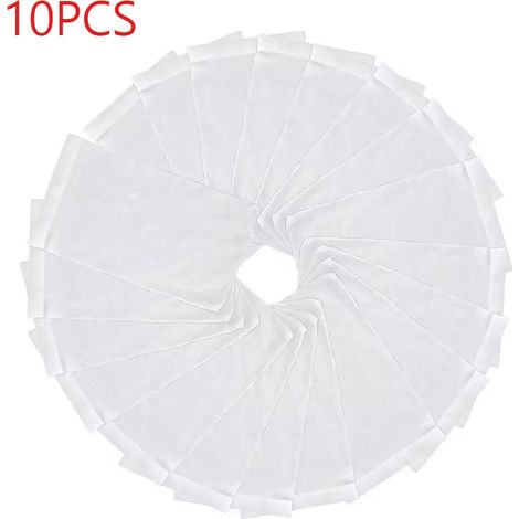 Accessoires de piscine Lot de 10 chaussettes filtrantes pour écumoire de piscine, avec paniers et filets de protection pour retenir les débris et les feuilles. Accessoire de nettoyage pour piscine. (1/5)