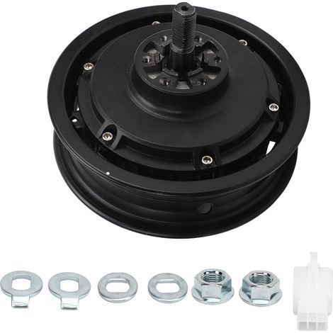 Moteur de moyeu de roue de vélo électrique 10 pouces 48-72V 1200W-2200W universel pour vélo Scooter Go Kart (1/5)