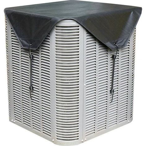 Housse extérieure de climatiseur en tissu Oxford 600D, housse anti-pluie pour climatiseur extérieur, housse de protection anti-poussière pour climatiseur vertical, 91x91cm (1/5)