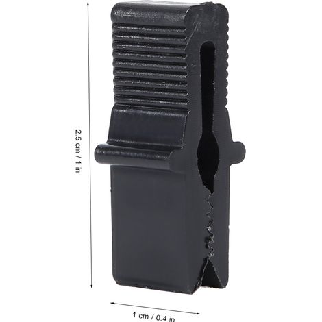 [Film Clip] + [Fixation] + [PP] + [Jardinage Professionnel] - 200 Pinces Fixation Film Serre (2.5x1cm) (1/5)