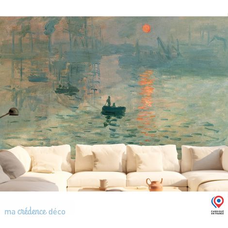 Papier peint : Claude Monet, Soleil Levant - Intissé - 200 cm - 280 cm (1/5)
