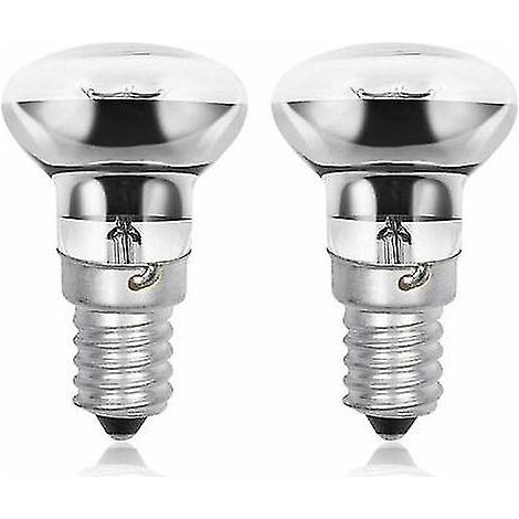 Ampoules pour lampe à lave R39 E14 40 W, culot Edison à vis, réflecteur SES, petite ampoule pour lampe à lave, blanc chaud 2800 K R39 (1/5)