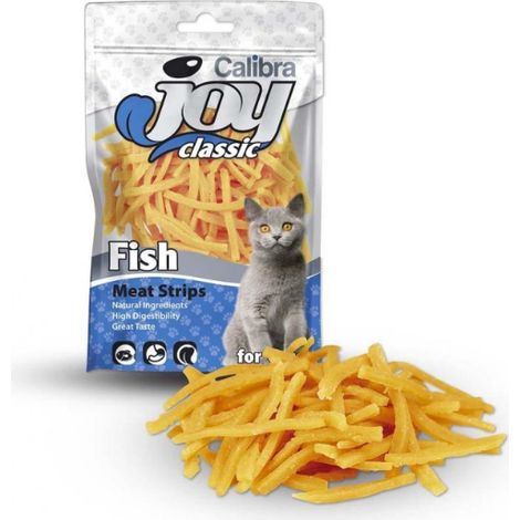 Calibrate Joy Cat Classic Strips Fish 70gr