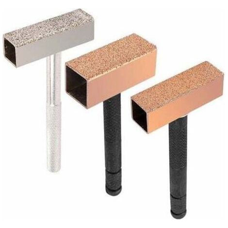 3 Pcs Redresseur de Meule, Outil de Roue à Disque Diamant de Meulage