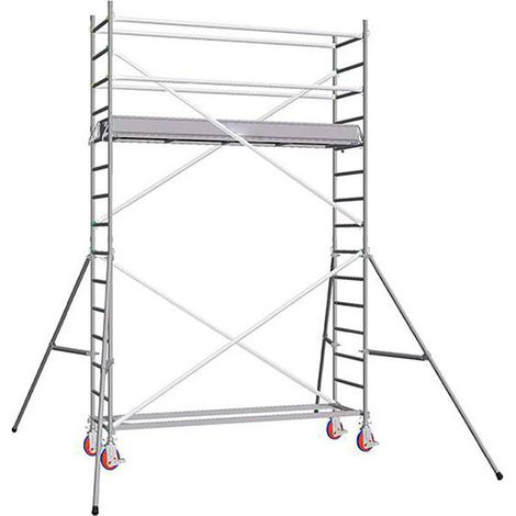 Rollgerüst 1 Gerüstdielen - Max.Arbeitshöhe 3.90m - 7130020
