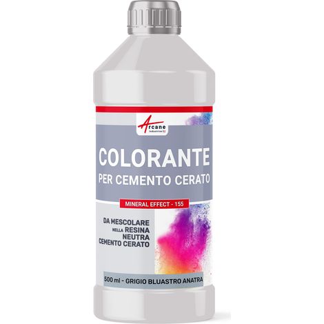 COLORANTE PER CEMENTO CERATO MINERAL EFFECT - 155 - 500 ml Grigio Bluastro Anatra - ARCANE INDUSTRIES