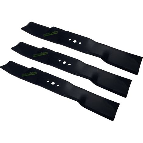 3 X 45 CM lame pour tondeuse Husqvarna Rider Proflex 21 42218 AWD / 531 00 92-23 (1/4)
