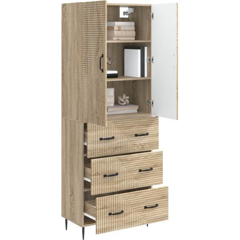 Set di armadi 2 pz Rovere Sonoma 66 x 34,5 x 90 cm DAS865399 (1/5)