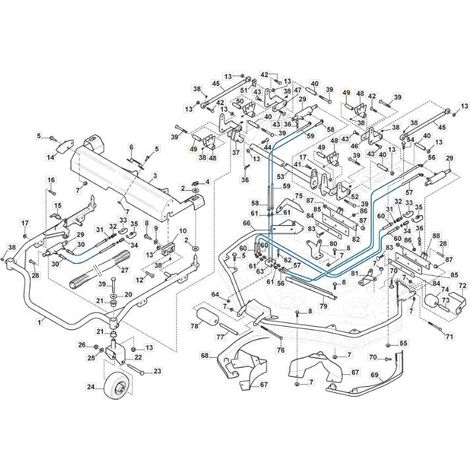 ACHSE L=63 (UT) ORIGINAL STIGA – 1134-6900-02