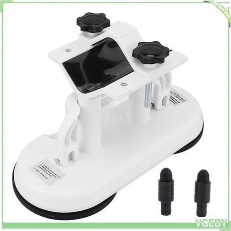 Support de pistolet de massage mains libres - FAFEICY - Hands Free - Ventouse forte - Compatible Ø35–60 mm - 2 têtes (1/5)