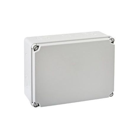IDE – Coffret série Light étanche IP67 180x241x95mm – 10 affaiblissements – Pour installations électriques industrielles – Polycarbonate résistant aux UV