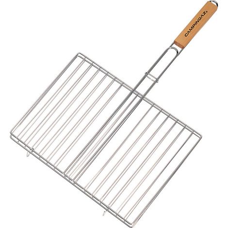 GRATICOLA DOPPIA S/PIEDI BARBECUE 40X29 CAMPING