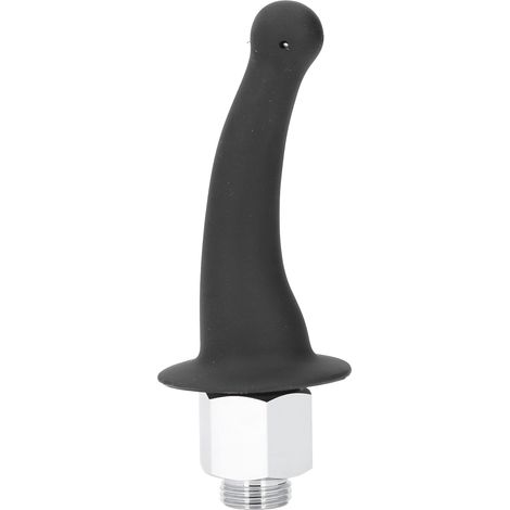 Sistema doccia detergente in silicone e lega di alluminio, clistere e doccia vaginale con ugello manuale, testina per la pulizia anale e vaginale per uomo e donna T6 (1/5)