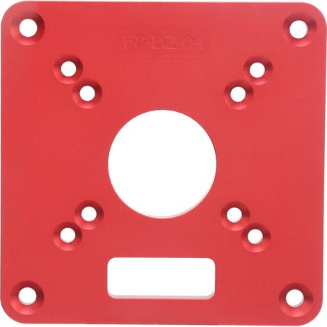 Carte de Revers en Aluminium anodisé Dur, Exquise, échelle Exacte, Utilisation de la Machine Coupe pour Dongcheng/Aoben / / Boda /, 120 X 120 X 8 Mm (1/5)